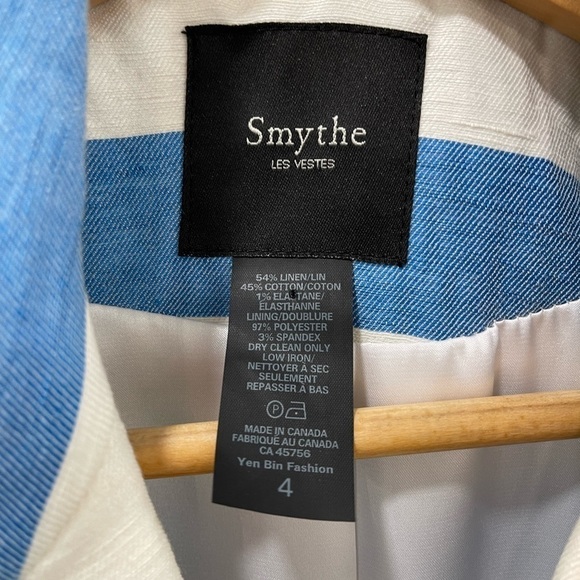 Smythe Spring Crossover Blazer Awning Stripe - Picture 2 of 4
